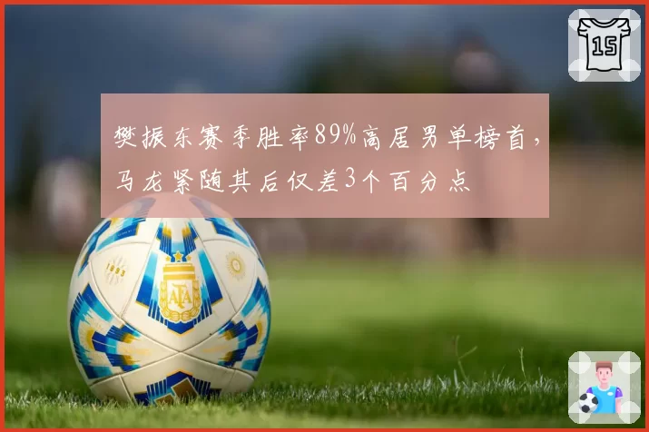 樊振东赛季胜率89%高居男单榜首,马龙紧随其后仅差3个百分点